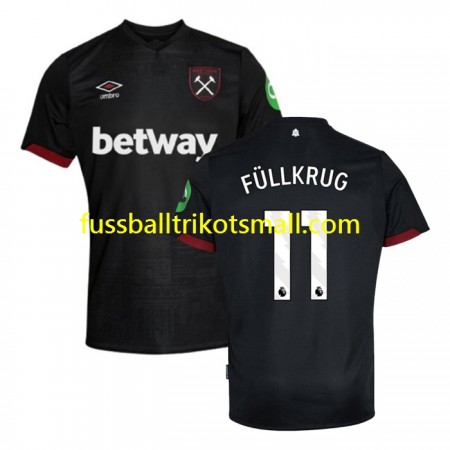 Fußballtrikots West Ham United FULLKRUG 11 2024-2025 Kurzarm Auswärts-trikot kaufen
